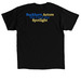 Buckhorn Actors, a Black Classic Unisex Tee (back-view)