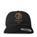 Thanagar Gold Logo Hat, a Black Printed Classic Baseball Cap