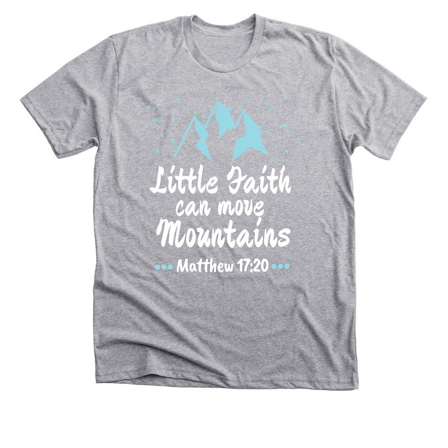 move mountains, a Athletic Heather Premium Unisex Tee