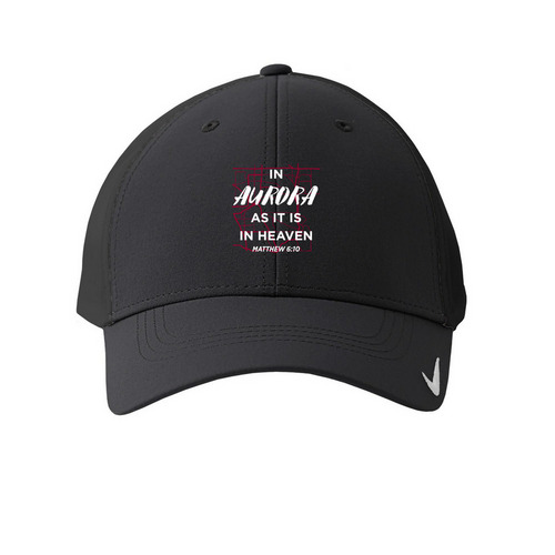 As It Is In Heaven&nbsp;Hats, a Anthracite Printed Nike Dri-FIT Legacy Performance Cap