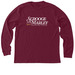 Scrooge and Marley, a Heather Cardinal Premium Long Sleeve Tee