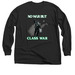No War But Class War, a Black Classic Long Sleeve Tee