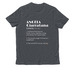 Angela Definition, a Terrain Grey Allmade Organic Cotton Unisex Tee