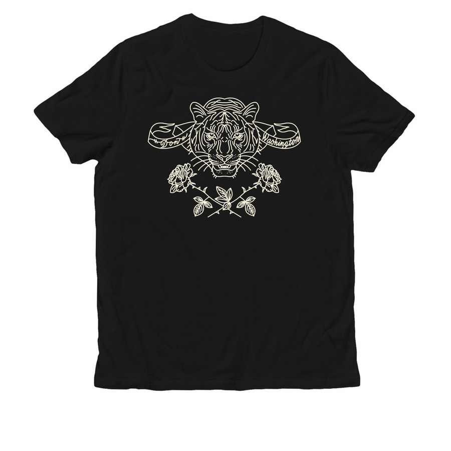 Support Don Washington, a Deep Black Allmade Organic Cotton Unisex Tee