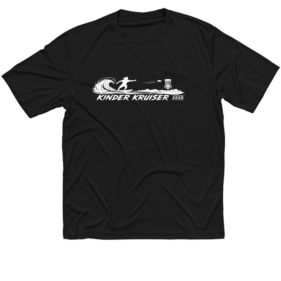 Kinder Kruiser 2026 DRI-Fit, a Black Classic Performance Tee