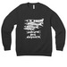 Sakura Daycare Koinobori Sweatshirt 1, a Black Premium Raglan Crewneck Sweatshirt