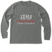 JDHS Cheer Grandma 1, a Deep Heather Premium Long Sleeve Tee