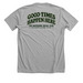 MEET ME AT THE HAPPENING!, a Athletic Heather Premium Unisex Tee (back-view)