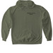 Shalom Acres Farmwear, a Military Green Gildan Softstyle Pullover Hoodie