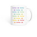 BookPage Rainbow Logo Mug, a White Coffee Mug