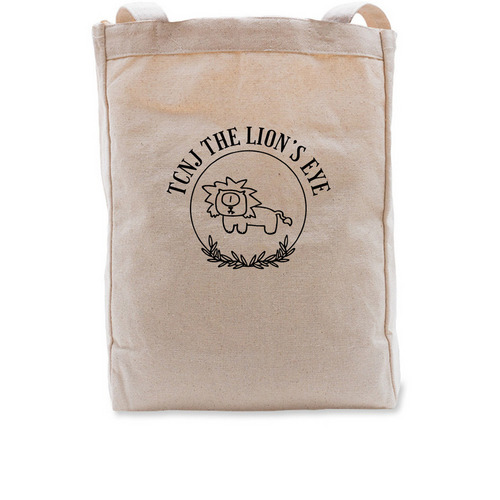 The Lion's Eye Tote Bag!, a Natural Recycled Cotton Tote Bag