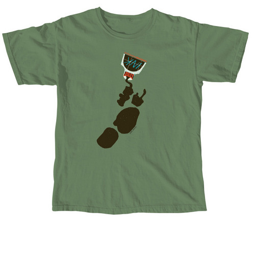 ICON12: Ink Spill, a Hemp Comfort Colors Unisex Tee