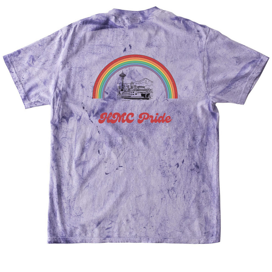 HMC ED PRIDE, a Amethyst Comfort Colors Colorblast Tee (back-view)