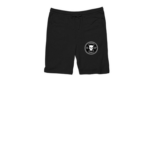 METAL HEAD&nbsp;, a Black Midweight Fleece Shorts