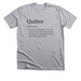 Quilter, a Athletic Heather Premium Unisex Tee