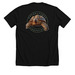 Logo - Front & Back, a Solid Black Blend Premium Unisex Tee (back-view)