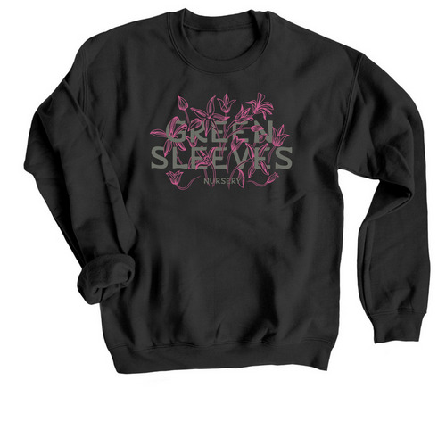 Surprise! Alt logo!, a Black Crewneck Sweatshirt