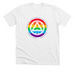 Trinity Pride Tee (light colors), a Solid White Blend Premium Unisex Tee