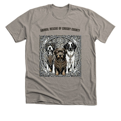 Rescue Trio, a Heather Stone Premium Unisex Tee