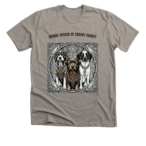 Rescue Trio, a Heather Stone Premium Unisex Tee