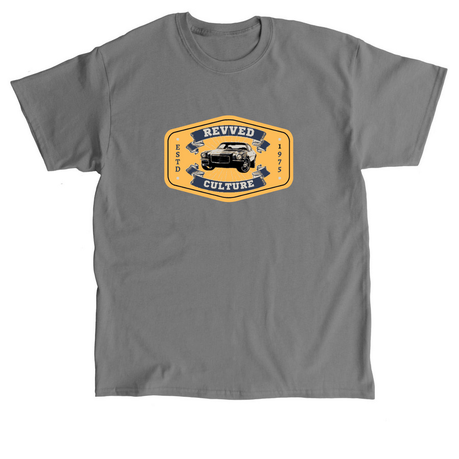 1975 RC Yellow, a Charcoal Classic Unisex Tee