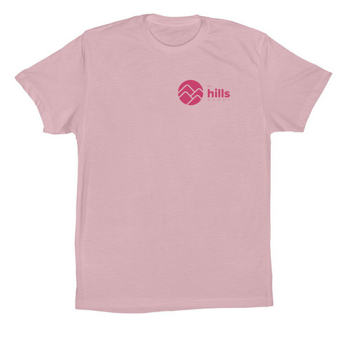 The Hills Women Tee ? Beloved, a Pink Premium Cotton Tee