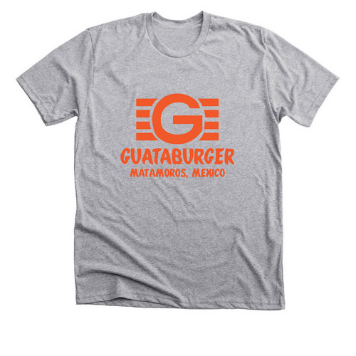 Guata-Burger!, a Athletic Heather Premium Unisex Tee