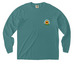 sunflower pocket tee, a Seafoam Comfort Colors Long Sleeve Pocket Tee