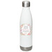 MARK 10:45, a White Stainless Steel Water Bottle