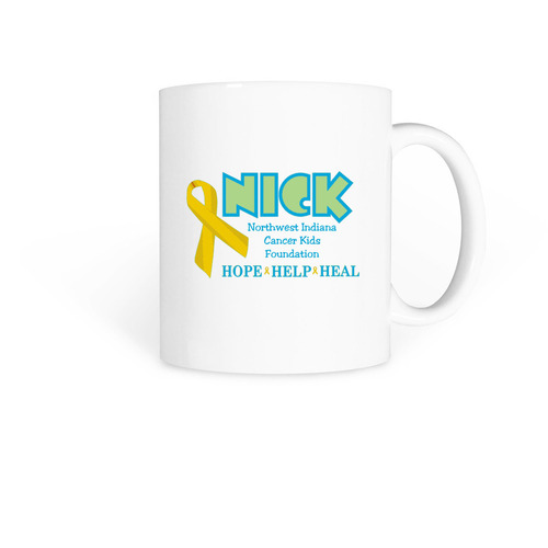 NICK Mug, a White Coffee Mug