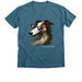 Borzoi Life with Sassy Sherri, a Heather Deep Teal Premium V-Neck Tee