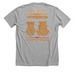 The Wednesday Night Low Expectations, a Athletic Heather Premium Unisex Tee (back-view)