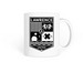 Lawrence United Badge Mug, a White Coffee Mug