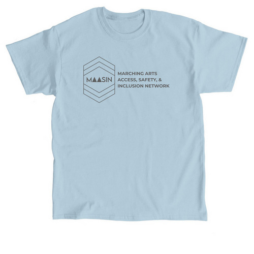 Classic MAASIN Tee, a Light Blue Classic Unisex Tee