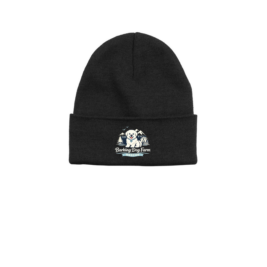 Winter Beanies, a Black Printed Base Camp Beanie