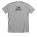 READ. Walk. Fight., a Athletic Heather Premium Unisex Tee (back-view)