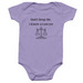 Don't Drop Me - I Know a Lawyer, a Lavender Infant Onesie
