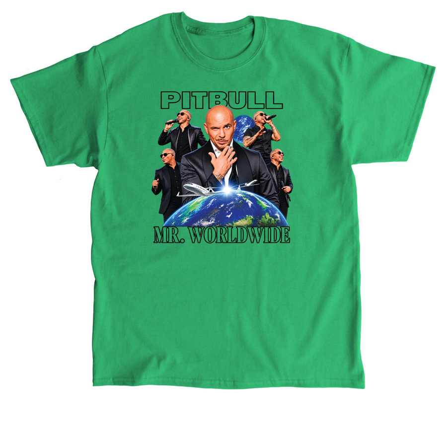 Mr. Worldwide I'm Back 2026 Tour T Shirt, a Irish Green Classic Unisex Tee