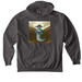 Trench Shack Hoodie, a Pepper Comfort Colors Pullover Hoodie