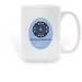 Dara Knot Distinction, a White Large Coffee Mug