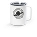 SPAC Travel Coffee Mug ***High Res Version***, a White Stainless Steel Travel Mug