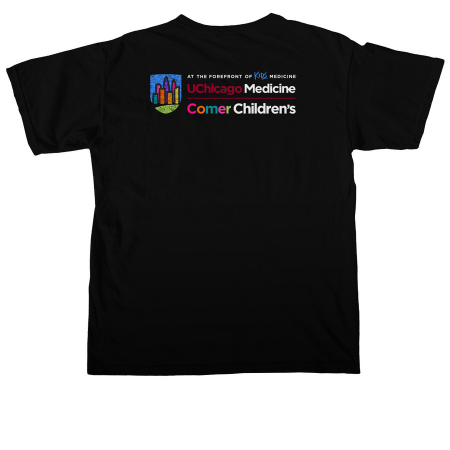 Remoc Sweatshirt&nbsp;, a Black Comfort Colors Unisex Tee (back-view)