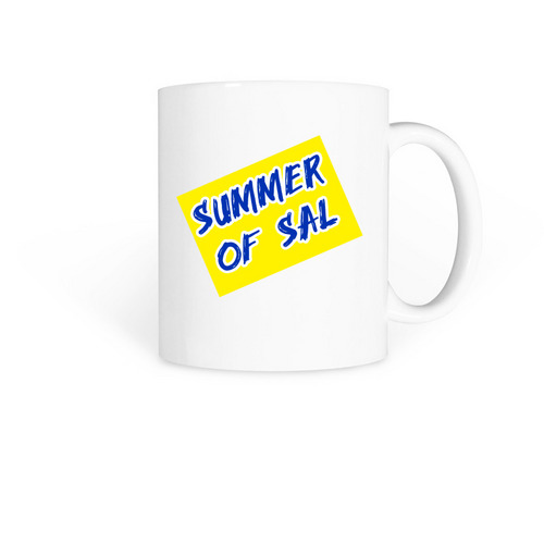 Summer of 10, a White Coffee Mug