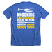 Team Spirit (2021 Baseball), a Heather True Royal Premium Unisex Tee (back-view)