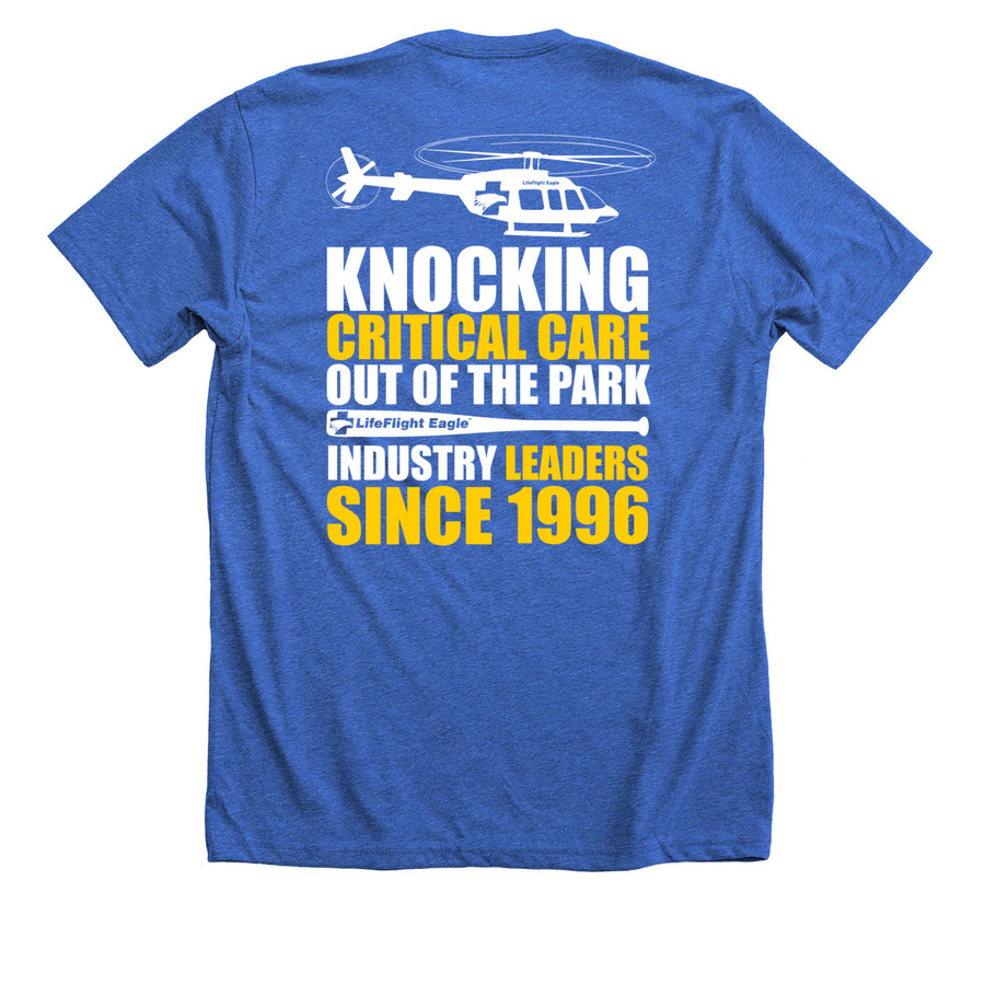 Team Spirit (2021 Baseball), a Heather True Royal Premium Unisex Tee (back-view)