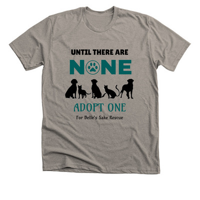 Adopt, a Heather Stone Premium Unisex Tee