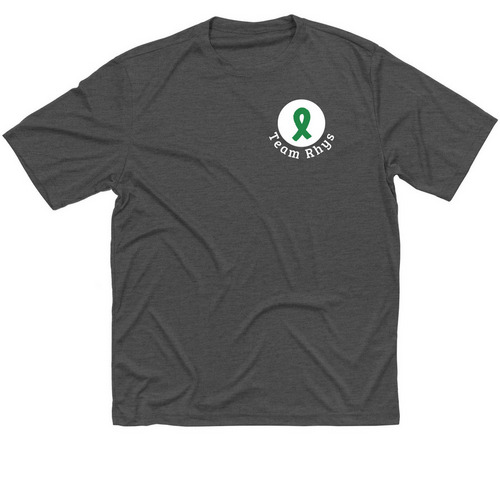 Team Rhys 2.0, a Iron Grey Heather Classic Performance Tee