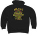 Feeding Community for 40 Years, a Black Midweight Pullover Hoodie