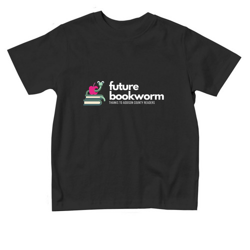 Toddler Future Bookworm Shirt, a Black Toddler Tee