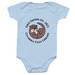 First Edition Est. 2025 / Baby, a Light Blue Infant Onesie